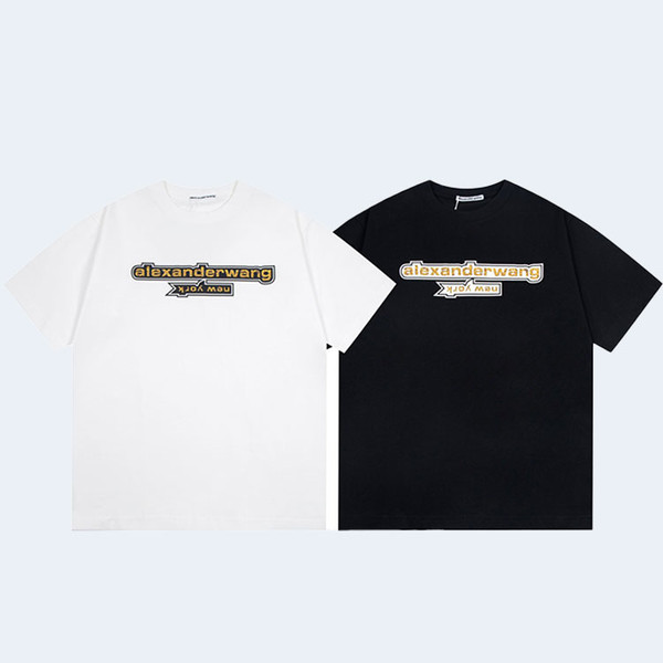 알렉산더 왕 심플 로고 프린트 티셔츠