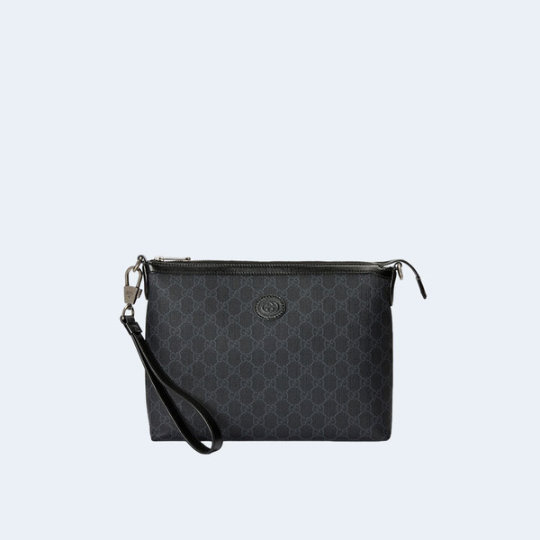 구찌 수프림 인터로킹 G 메신저백