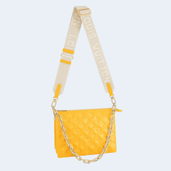 LOUIS VUITTON 루이비통 가방 루이비통 쿠상 PM 백 옐로우 M22397