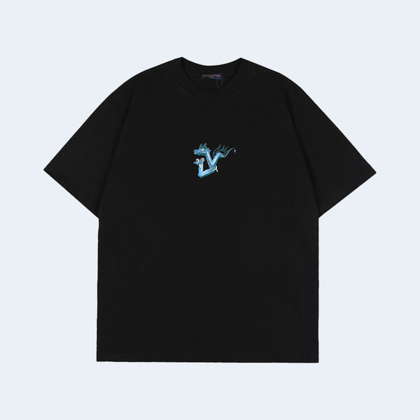 루이비통 루즈 더블 얀 티셔츠 블랙