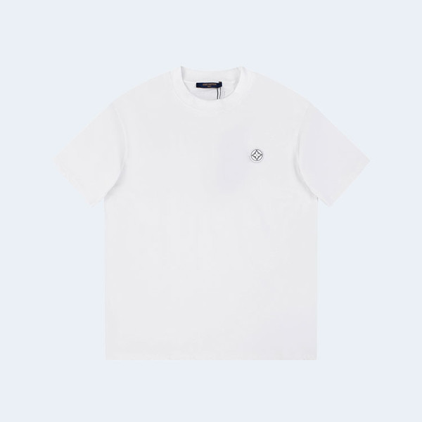 루이비통 오가닉 코튼 티셔츠 화이트