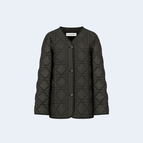 DIOR 디올 매크로까나쥬 피코트 블랙 퀼트 테크니컬 태피터 ▶매장-430만원대◀