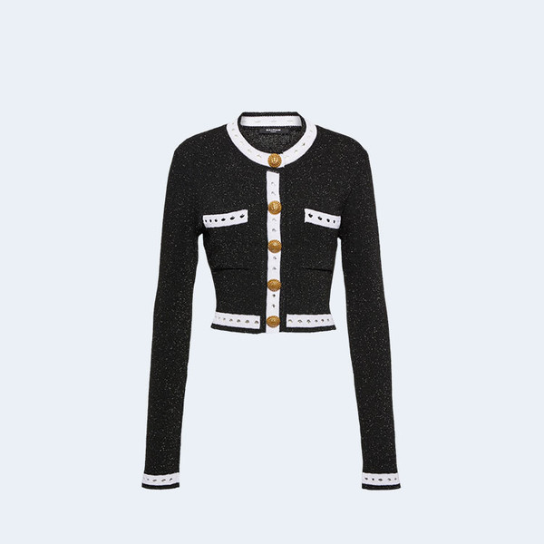 발망 임벨리시드 니트 가디건