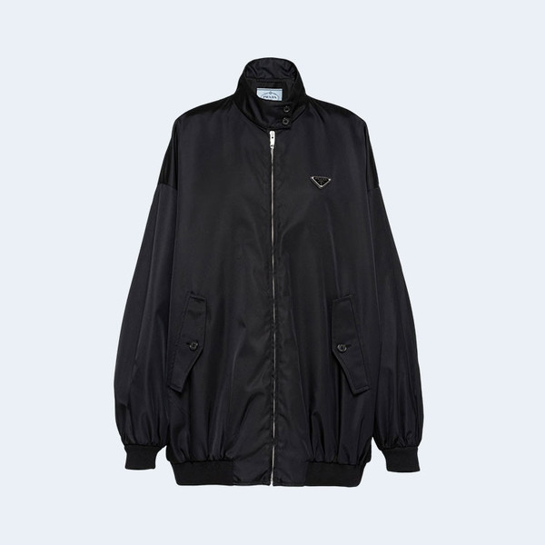 프라다 로고 보머 자켓