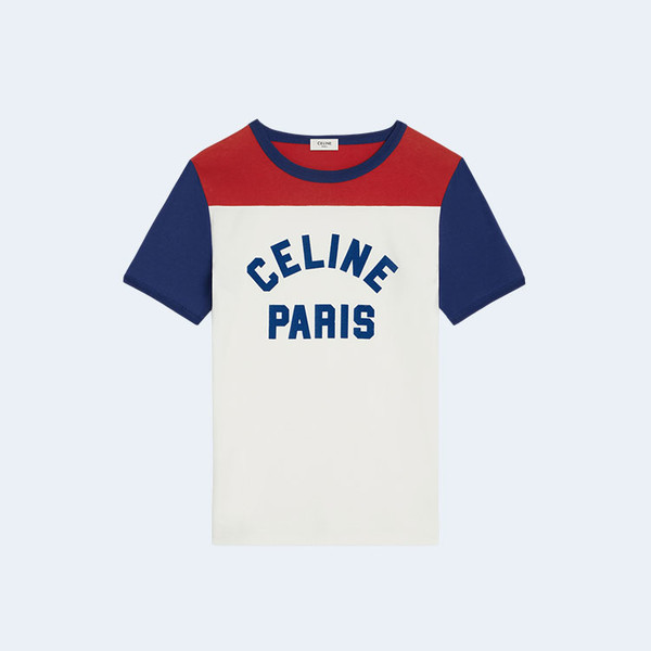 셀린느 파리 70'S 오프 화이트 티셔츠