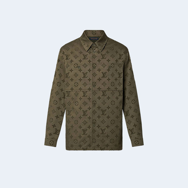 루이비통 모노그램 코튼 오버셔츠