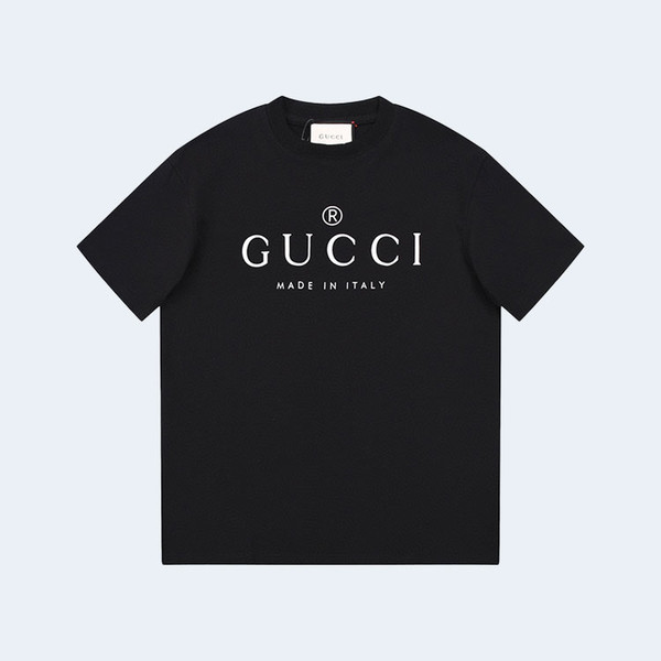 구찌 오리지널 로고 블랙 티셔츠