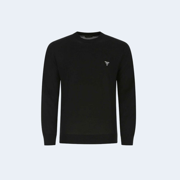 프라다 미니로고 캐시미어 니트