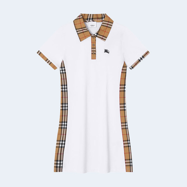 BURBERRY 버버리 레이디 화이트 폴로 드레스 ▶매장-79만원대◀