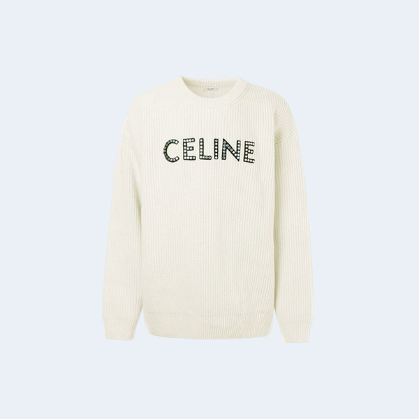 셀린느 스터드 울 니트