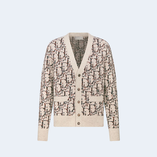 디올 오블리크 가디건