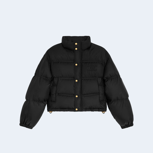 셀린느 로고 다운 자켓