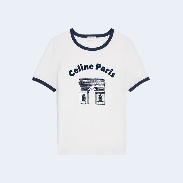 셀린느 아크 데 트리옹프 70'S 티셔츠