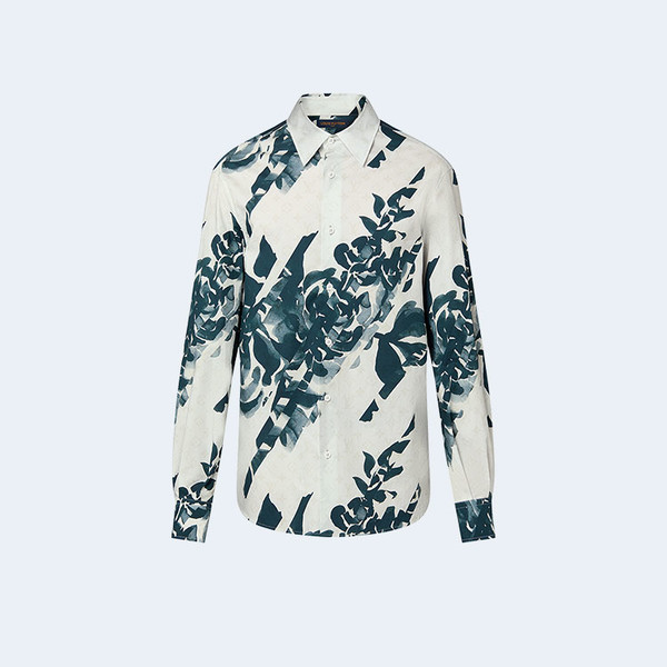 루이비통 롱 슬리브 프린티드 셔츠