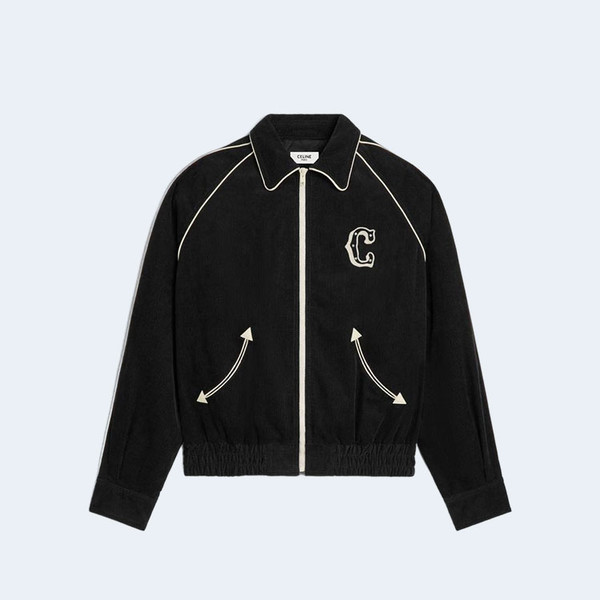 셀린느 웨스턴 코듀로이 테디자켓