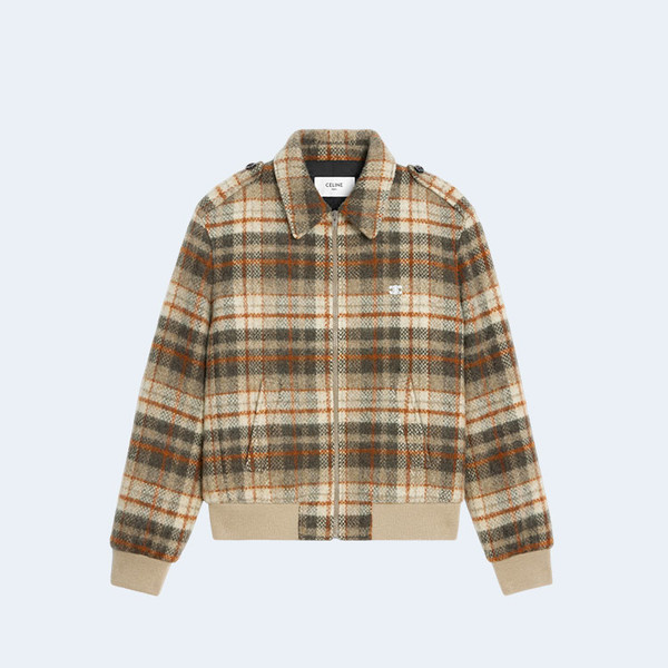 셀린느 루즈 테디 브러시드 자켓