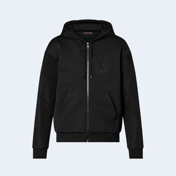 루이비통 하이브리드 지퍼 테크니컬 코튼 후디
