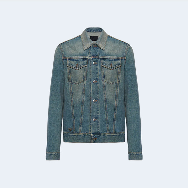 프라다 블러썸 데님 자켓
