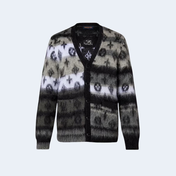 루이비통 모노그램 모헤어 가디건 1AF342