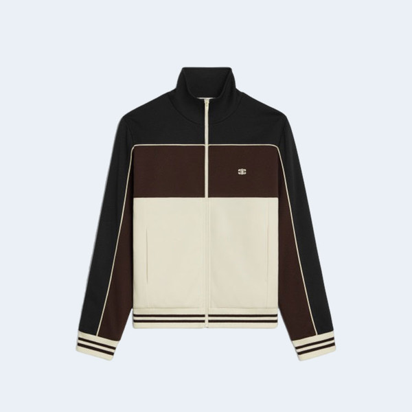 셀린느 스플라이싱 트랙 자켓