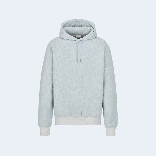 디올 오블리크 후드 스카이