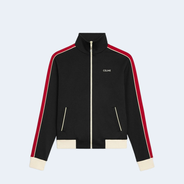 셀린느 트랙수트 벨벳 자켓