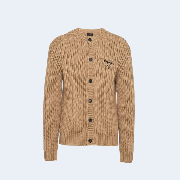 프라다 캐시고라 니트 가디건