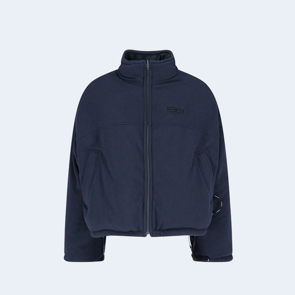 발렌시아가 BB 로고 리버시블 푸퍼 자켓