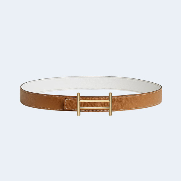에르메스 라이더 리버서블 벨트 골드 32mm