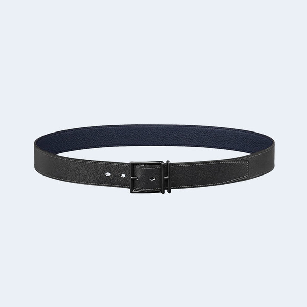 에르메스 네이단 리버서블 블랙 벨트 32mm