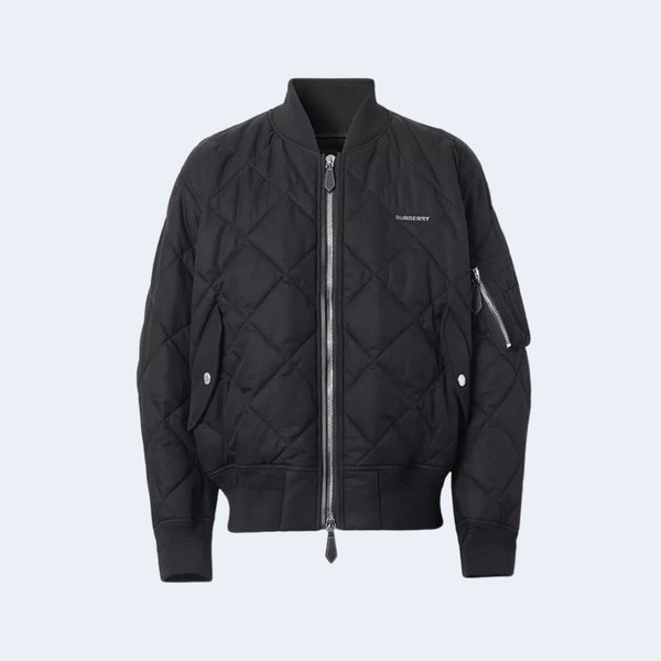 버버리 다이아몬드 퀄티드 코튼 자켓