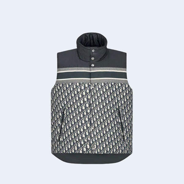 디올 리버시블 슬리브리스 다운 자켓