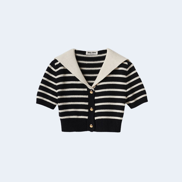 미우미우 캐시미어 니트 가디건