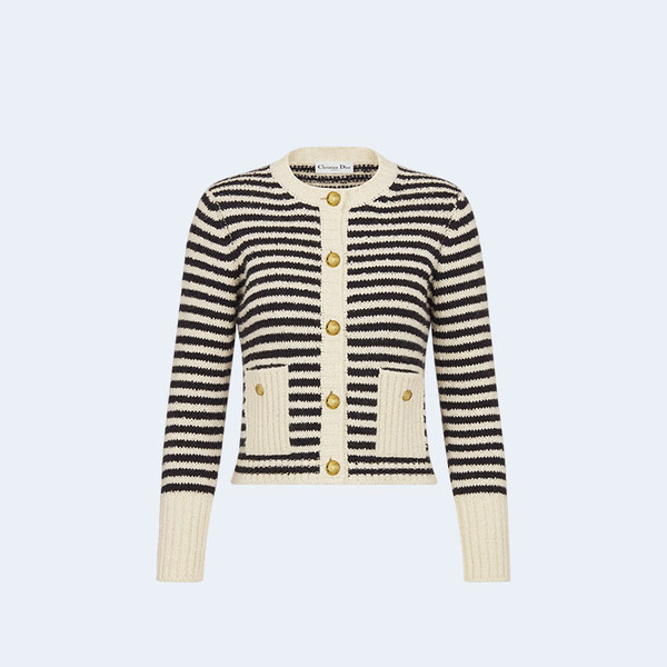 디올 마리니에르 울 니트 가디건