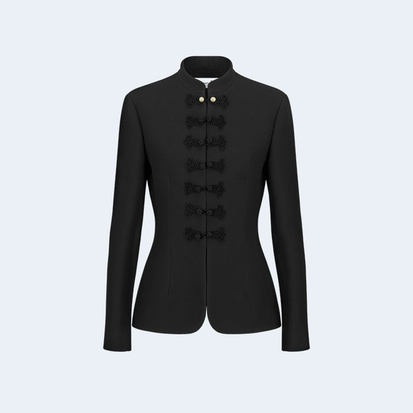 디올 브랜덴버그 울 실크 자켓