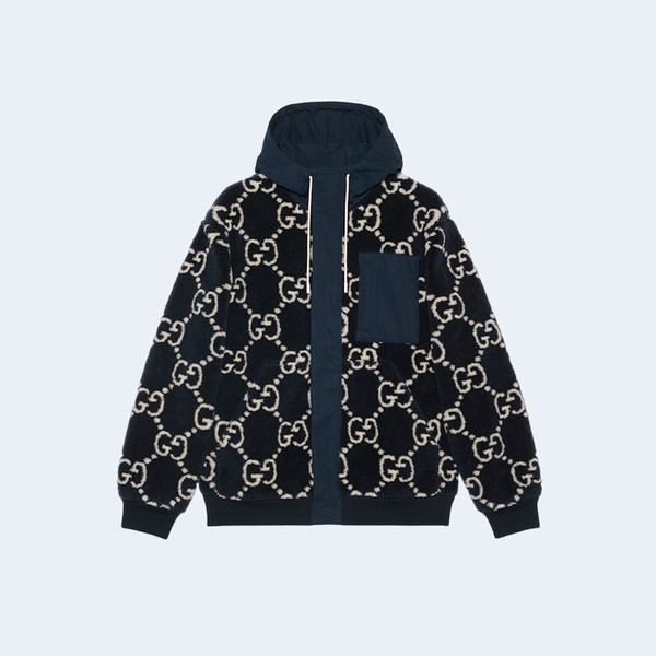 구찌 패브릭 자카드 자켓