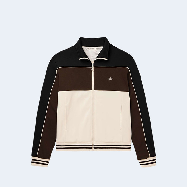 셀린느 옴므 트리옹페 저지 트랙 자켓