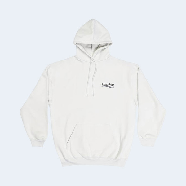 발렌시아가 폴리티컬 캠패인 미디엄 핏 후드