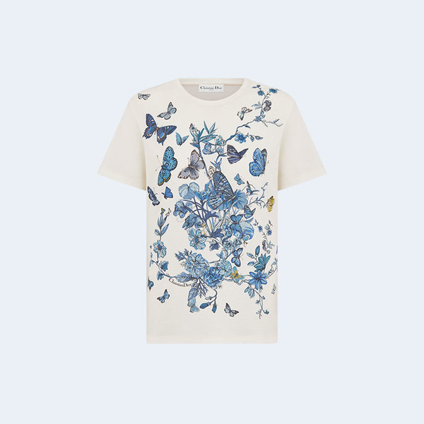 디올 파스텔 미드나잇 티셔츠