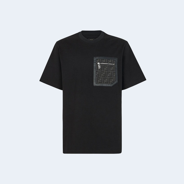 펜디 스케이터 스타일 티셔츠