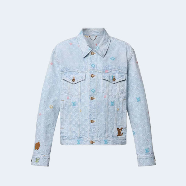 루이비통 by Tyler, 더 크리에이터 모노그램 데님 자켓 1AFPTF