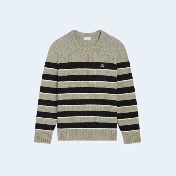 셀린느 트리옹프 크루넥 스웨터