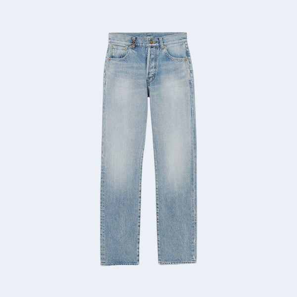 SAINT LAURENT 생로랑 카산드라 진 하와이 블루 데님 하와이 블루 ▶매장-135만원◀