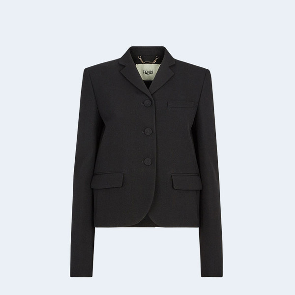 펜디 그랑 드 뿌드르 울 자켓