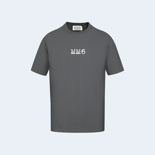 메종 마르지엘라 탑스 썬머 그레이 티셔츠
