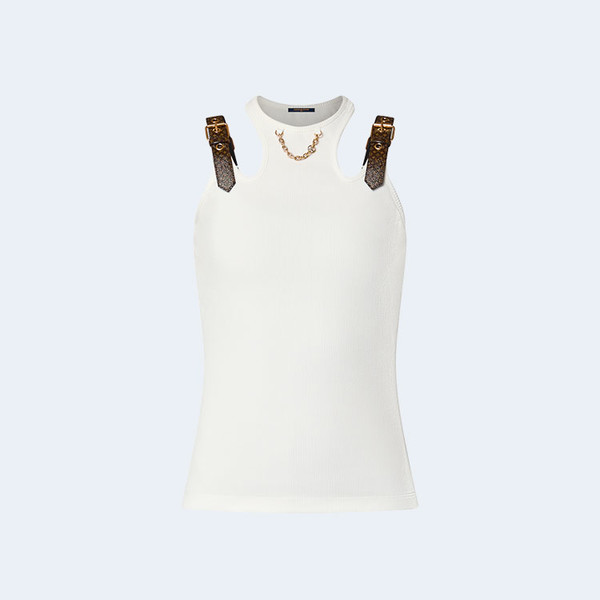 루이비통 아일렛 탭 탱크탑 1AFKP5