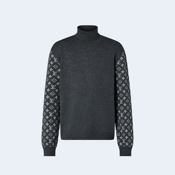 루이비통 캐시미어 블렌드 터틀넥 1AFAPH