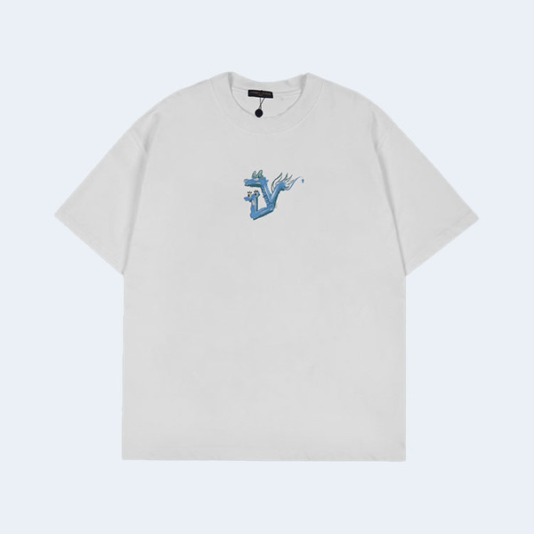 루이비통 루즈 더블 얀 티셔츠 화이트