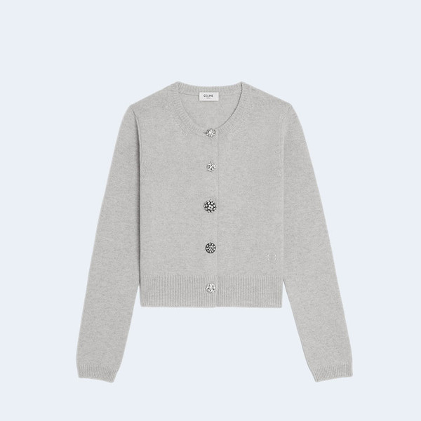 셀린느 헤리티지 캐시미어 트리옹프 가디건