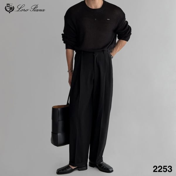 LORO PIANA 로로피아나 로우 썸머 니트
